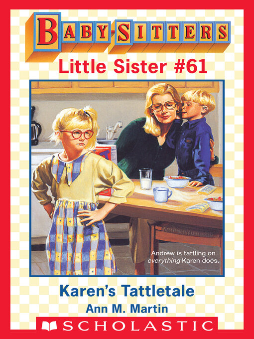 Title details for Karen's Tattletale by Ann M. Martin - Available